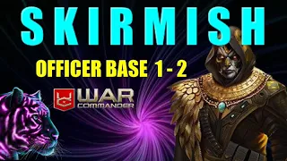 War Commander Skirmish Event Officer bases 1-2 Free Repair .