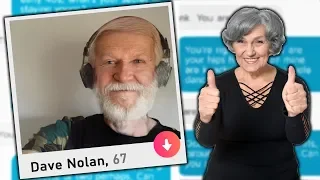 I Went Undercover on OLD PEOPLE ONLY Tinder