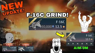 The PRIDE of AMERICA - F-16C🔥(I miss sleep beacuse of this GRIND) | CHAOS at the Top Tiers