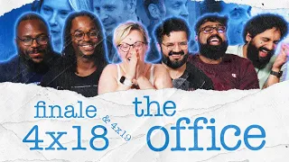 The Office - 4x18+19 Goodbye Toby - Group Reaction