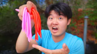 I Tried The FLOATING WORM!!