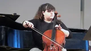 G.Fauré Sicilienne-N.Gorman cello-T.Shofner Emrich piano