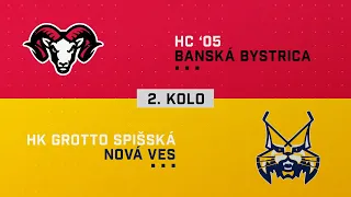 2.kolo štvrťfinále HC 05 Banská Bystrica - HK GROTTO Spišská Nová Ves HIGHLIGTS