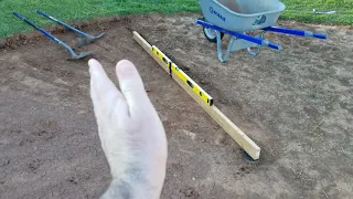 Leveling Backyard for Above Ground Pool Part 2.