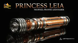 Leia Lightsaber from Artsabers.