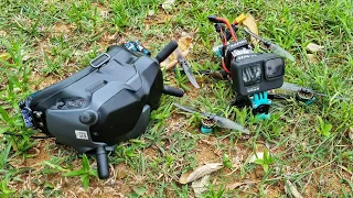 Digital Fpv Drone/Dji V2 Goggle/ Gopro9/4K 60 fps/ Foxeer Aura Lr/Mamba Toka 2004 1700 kv motors