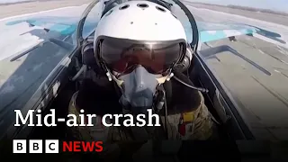 Ukraine war: Fighter ace and two other pilots killed in mid-air crash - BBC News