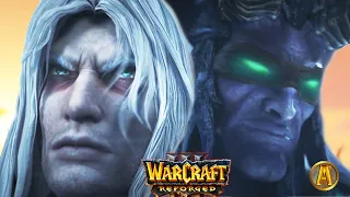 Arthas Kills Illidan Cinematic (2020) - Old vs New [Warcraft 3: Reforged]