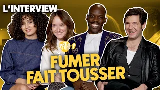 L'INTERVIEW - L'équipe de FUMER FAIT TOUSSER (Vincent Lacoste, Anaïs Demoustier...)
