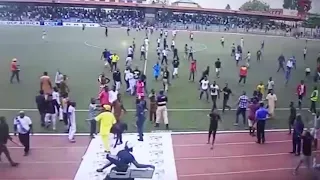 Kano Pillar Fans turn violent after Match with Enugu Rangers