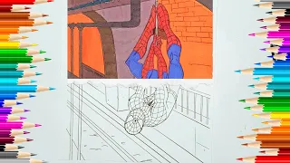 Spider Man Art Extravaganza 🕷️ | Colorful Creations