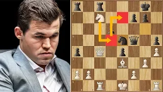 Such Elegance | Caruana vs Carlsen 2018. | Game 2 RAPID