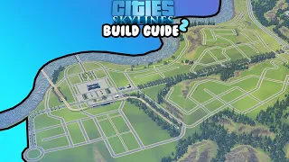 Preparing A NEW Riverside Town In Cities Skylines! | Orchid Bay