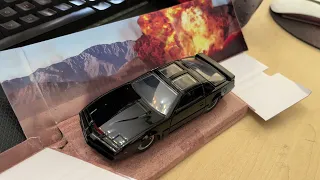 Knight Rider KITT Jada 1/32 Scale Unboxing ASMR | Hollywood Rides