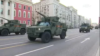 Репетиция Парада Победы в Москве 29 04 2021
