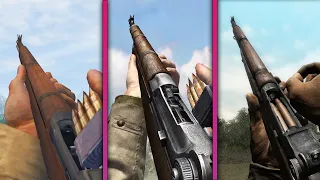 Call of Duty 1 vs Call of Duty 2 vs Call of Duty 3 - Weapons Comparison