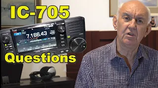 Icom IC 705 - Questions You Asked and Our Answers