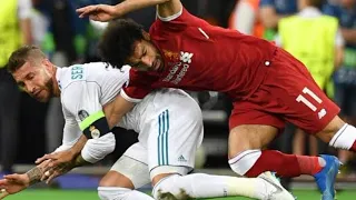When Ramos and Salah met for the first time | REAL MADRID VS LIVERPOOL | UEFA CHAMPIONS LEAGUE