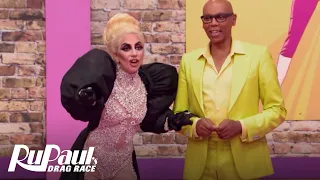 Lady Gaga Preps the Queens | RuPaul's Drag Race Season 9