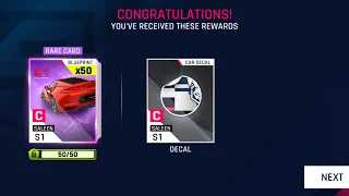 Asphalt 9- Drive syndicate 4 , Recruitment 1 to 4 completed, Saleen S1 Full Upgrades