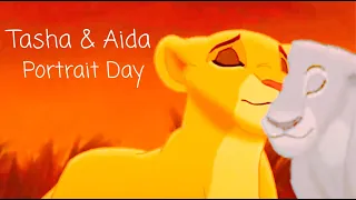 Tasha & Aida [Portrait Day] - Two Hearts (A Lion King Series)