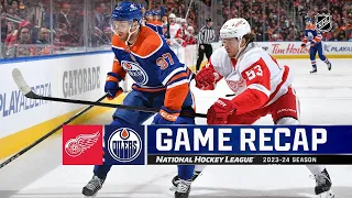 Detroit Red Wings vs Edmonton Oilers | February 13, 2024 | Game Highlights | NHL Regular Season