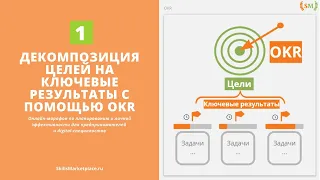 Лекция 1. Методика OKR (цели и ключевые результаты) для постановки целей в личной жизни и бизнесе.