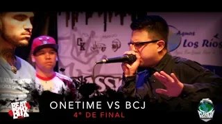 Onetime vs BCJ | 4º de final | Campeonato Nacional Beatbox Chile 2018.