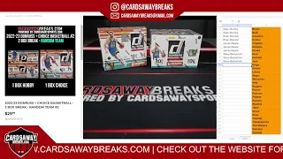 Cardsaway Break Live Stream March 23rd, 2023