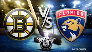 "Bruins' Epic Comeback Seals Game 5 Win vs. Panthers, Saving Their Season! 🏒🔥 #NHL #Playoffs"