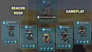 War Robots: Scorpion Ao Jun Leech Blitz Ravana BR Gameplay