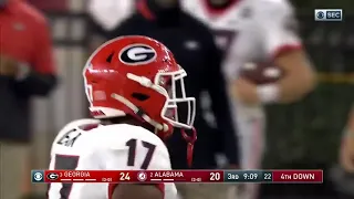 Cover 6: 3 High Safety Pressure: Georgia Defense vs  Alabama 10:17:20