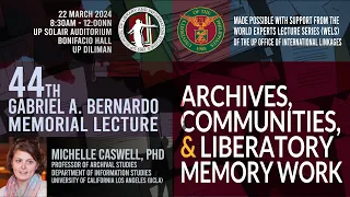 Archives, Communities, and Liberatory Memory Work