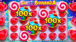 СЛОВИЛ БОНУСКУ ПО 4000Р И ЗАНЁС БОЛЕЕ 500.000 РУБЛЕЙ?! / Бонус В Слоте Sweet Bonanza / заносы недели