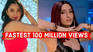 Fastest Indian Songs to Reach 100 Million Views on Youtube