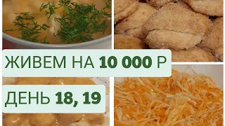 Экономное питание семьи из 3 человек на 10000 в месяц/День 18, 19/Выживание или удачный эксперимент?