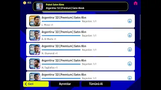 Pes-E Football 23 I bought the 2014 Messi Pack!Argentina pack