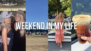 HOME VLOG: chris stapleton concert, dunkin coffee order, the track, etc.