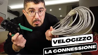 VELOCIZZO LA CONNESSIONE - Come crimpare un cavo Ethernet RJ45
