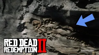 Пасхалка на окаменевшего человека в Red Dead Redemption 2