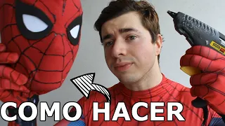 COMO HICE LA MASCARA DE SPIDERMAN ( desde cero )- Carlos Te