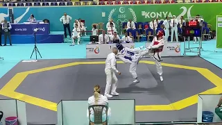 Bin Dookhy Hasham Bandar (KSA) Kavurat Ferhat Can (TUR) 2022 ISLAMIC SOLIDARITY GAMES 68 kg QF