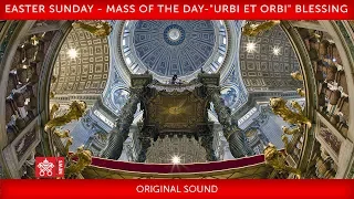 April 12 2020, Easter Sunday - Mass of the day -“Urbi et Orbi Blessing” - Pope Francis