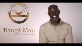 «The King's Man»: Djimon Hounsou on fight scenes and how to pronounce his first name correctly