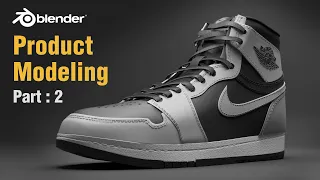 Modeling Shoes in Blender | Product Modeling Tutorial | Part 2