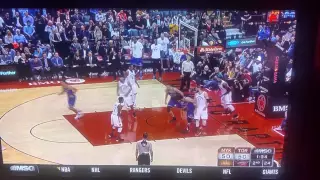 Kristaps Porzingis PUTBACK DUNK VS RAPTORS