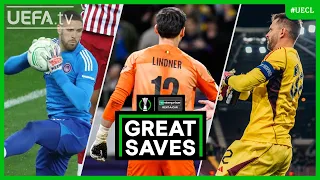 #UECL Great Saves Play-Off 1st leg | Trnovský, Dibusz, Paschalákis