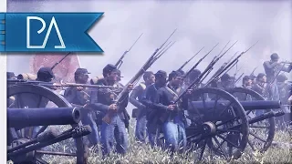 THEY CHARGED US FROM ALL SIDES! EPIC LINE BATTLE! - War of Rights Huge Event