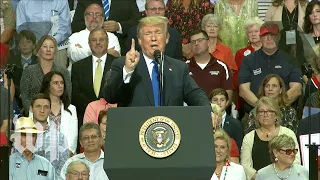 Trump mocks Christine Blasey Ford's testimony