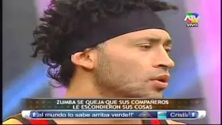 COMBATE Zumba molesto porque escondieron su zapatilla [Nadie le hace caso] 05/06/13